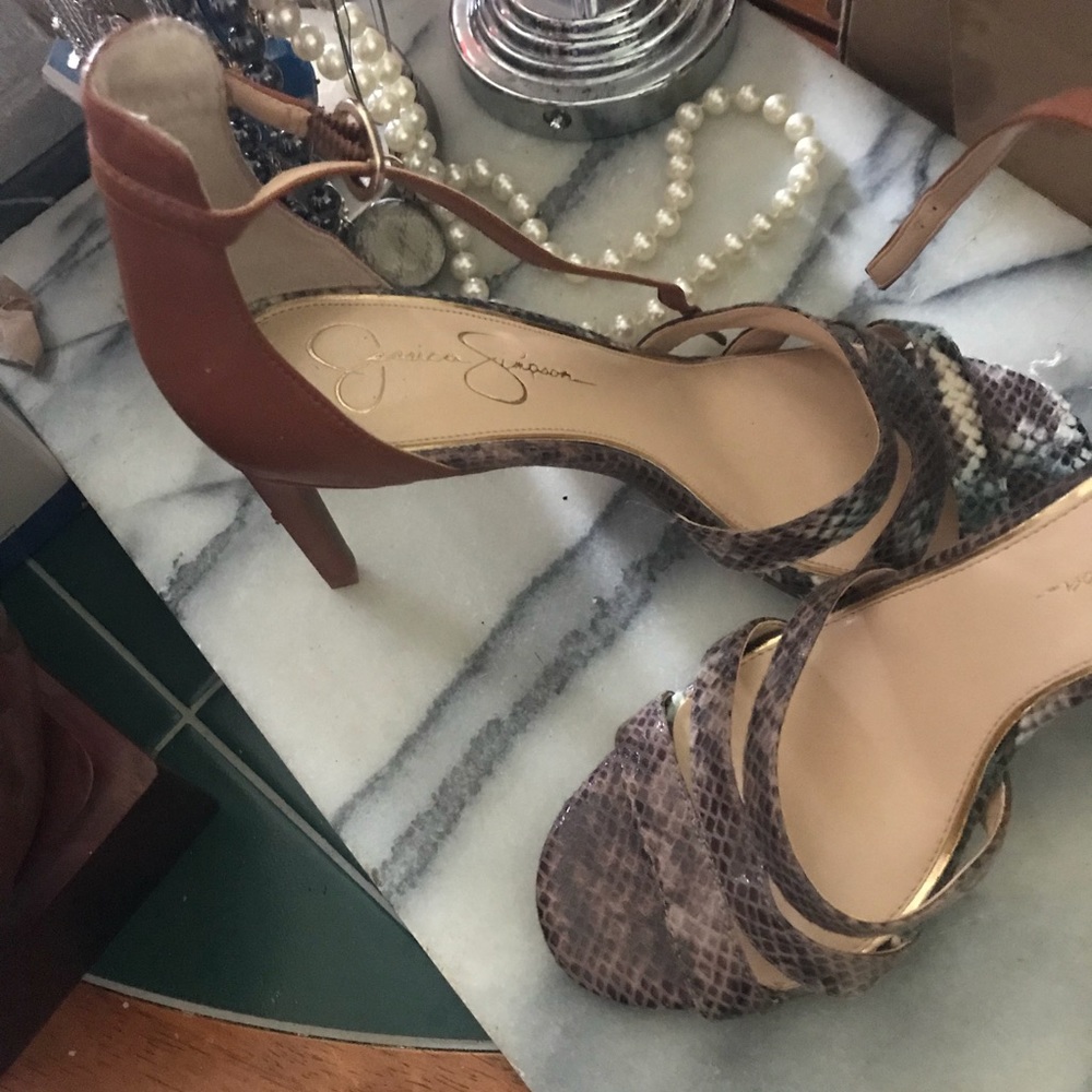 Jessica Simpson NWT HighHeels Open Toe Sling Back